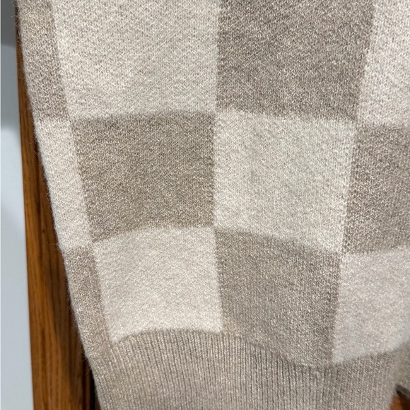 Oak+Fort CHECKERED CREWNECK SWEATER - Picture 5 of 9